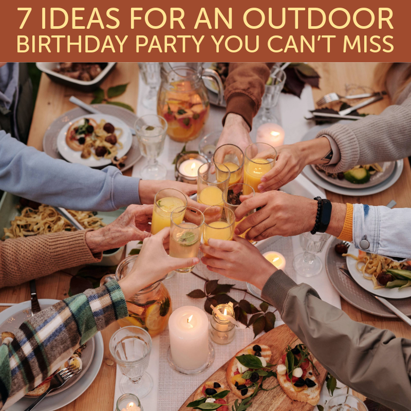Outdoor Birthday Party Ideas 