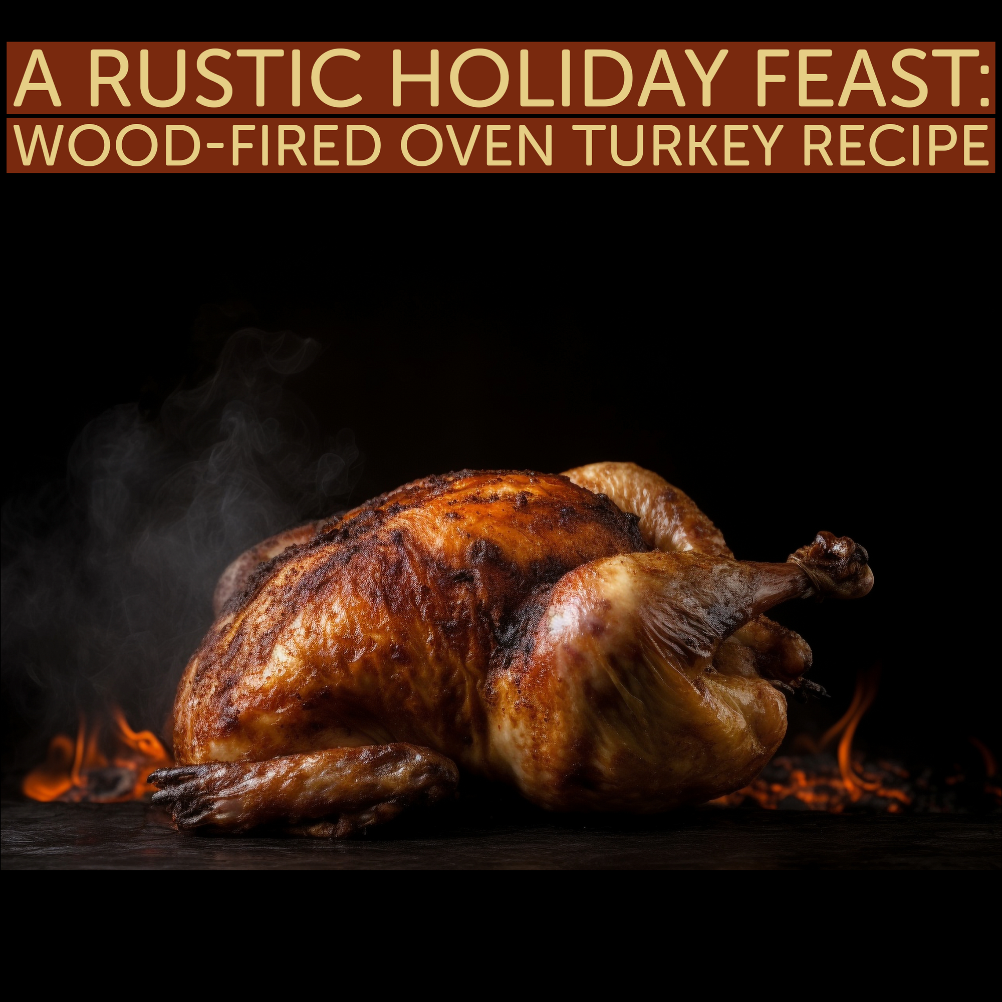 A Rustic Holiday Feast: Wood-Fired Oven Turkey Recipe