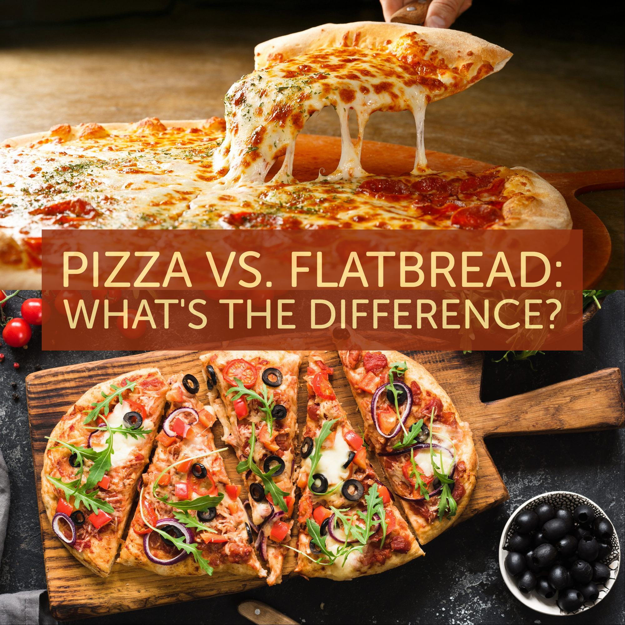 Pizza vs. Flatbread: What's The Difference?
