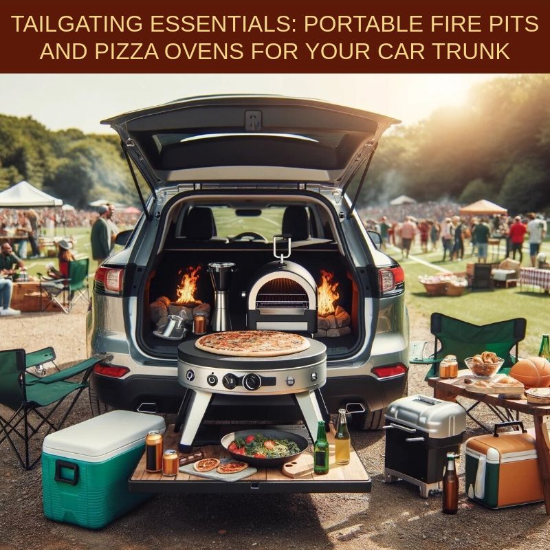 Tailgating Essentials: Portable Fire Pits and Pizza Ovens for Your Car Trunk
