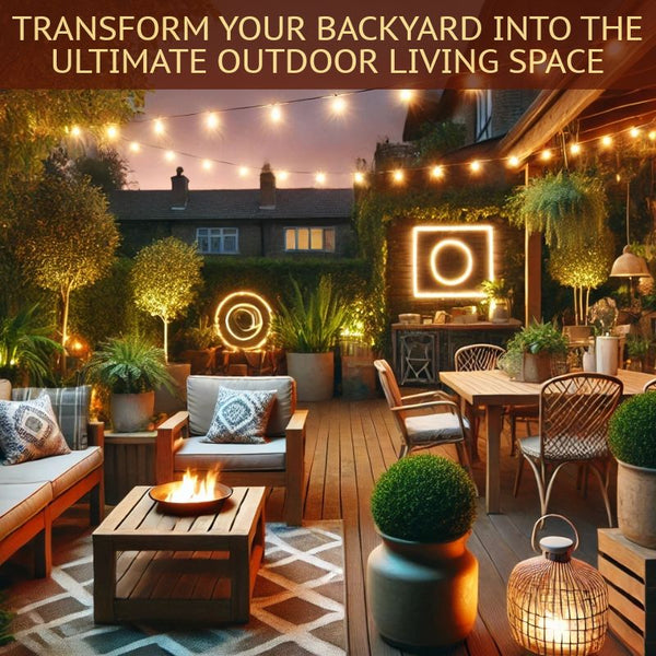 Transform Your Backyard Into the Ultimate Outdoor Living Space Patio Pizza Outdoor Furnishings