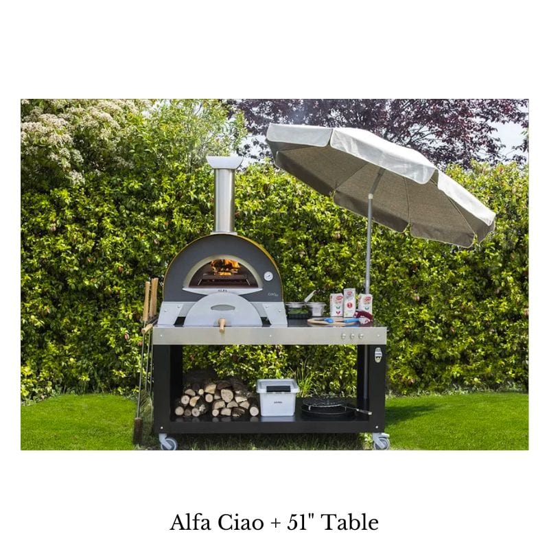 Alfa Ciao Oven on the 51&quot; Table