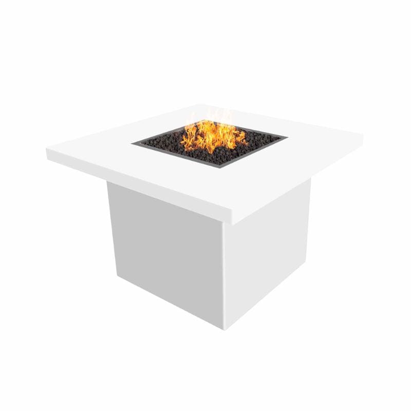 Bella Fire Table - Powder Coated White