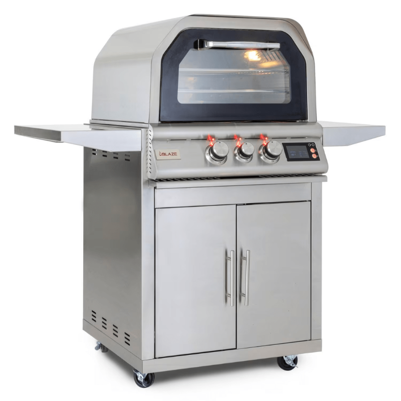 Blaze Gas Outdoor Pizza Oven with Cart