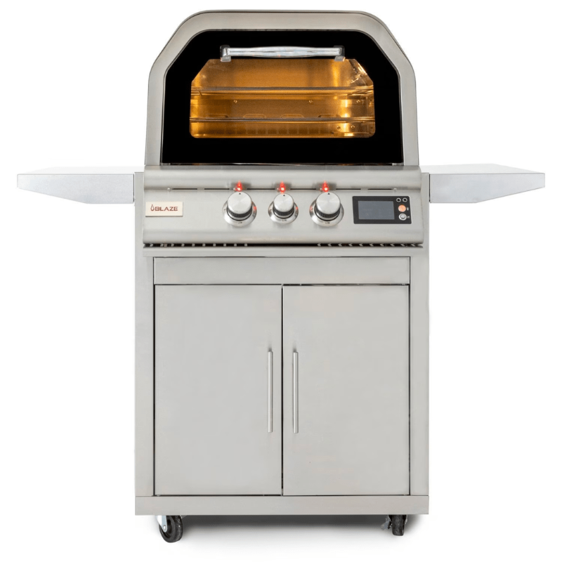 Blaze Pizza Oven with Cart