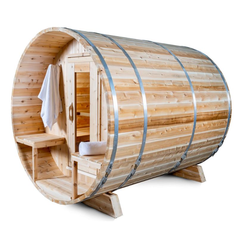 LeisureCraft Canadian Timber Serenity Barrel Sauna CTC2245