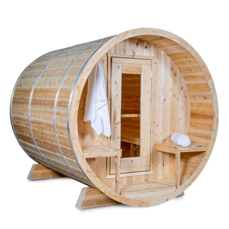 LeisureCraft Canadian Timber Serenity Barrel Sauna CTC2245