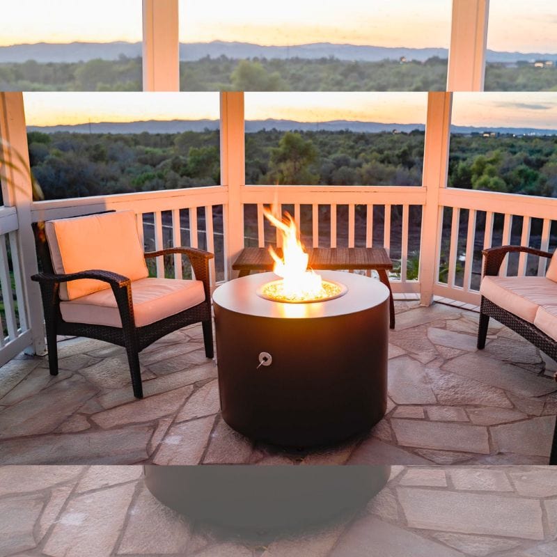 Beverly Fire Pit in Copper Vein