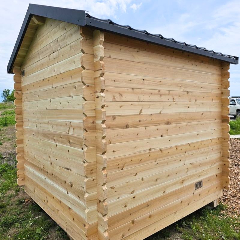 LeisureCraft Canadian Timber Georgian Cabin Sauna