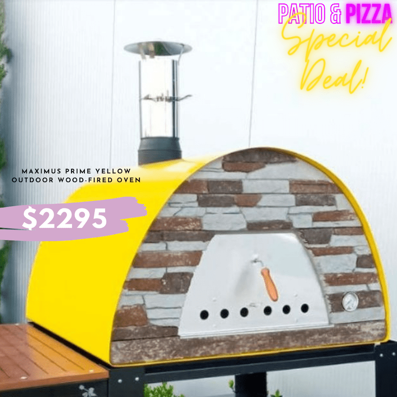 Maximus Prime Arena Red Large Pizza Oven