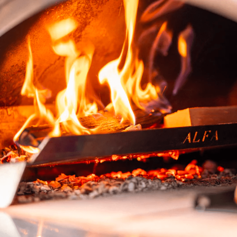 Alfa Ovens MODERNO 3 Pizze Gas Oven Wood Burning