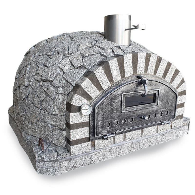 Premium Pizza Oven with Granite Stone in light natural shade design