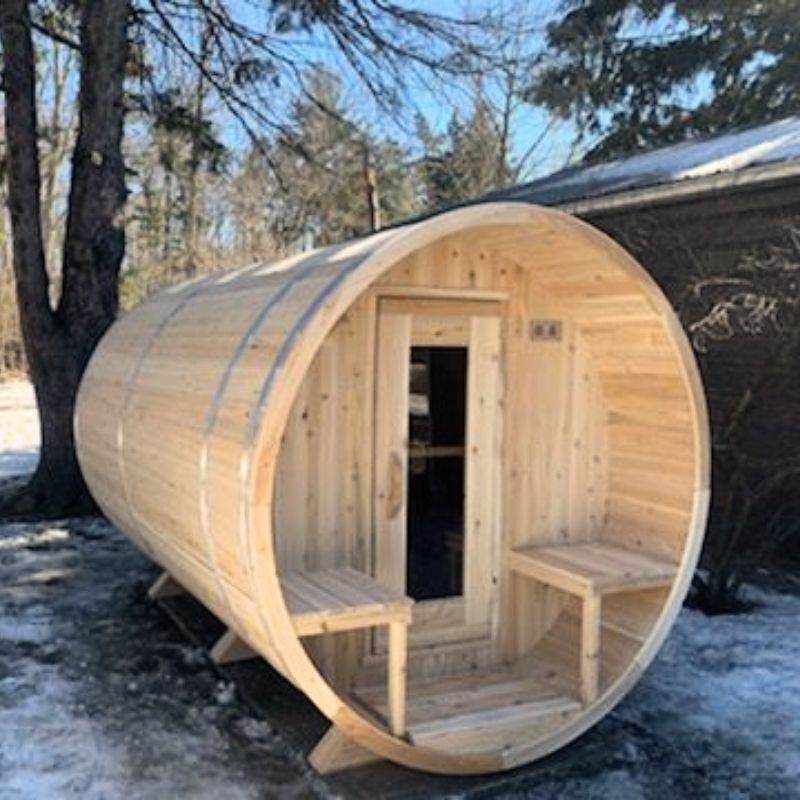 LeisureCraft Canadian Timber Serenity Barrel Sauna CTC2245