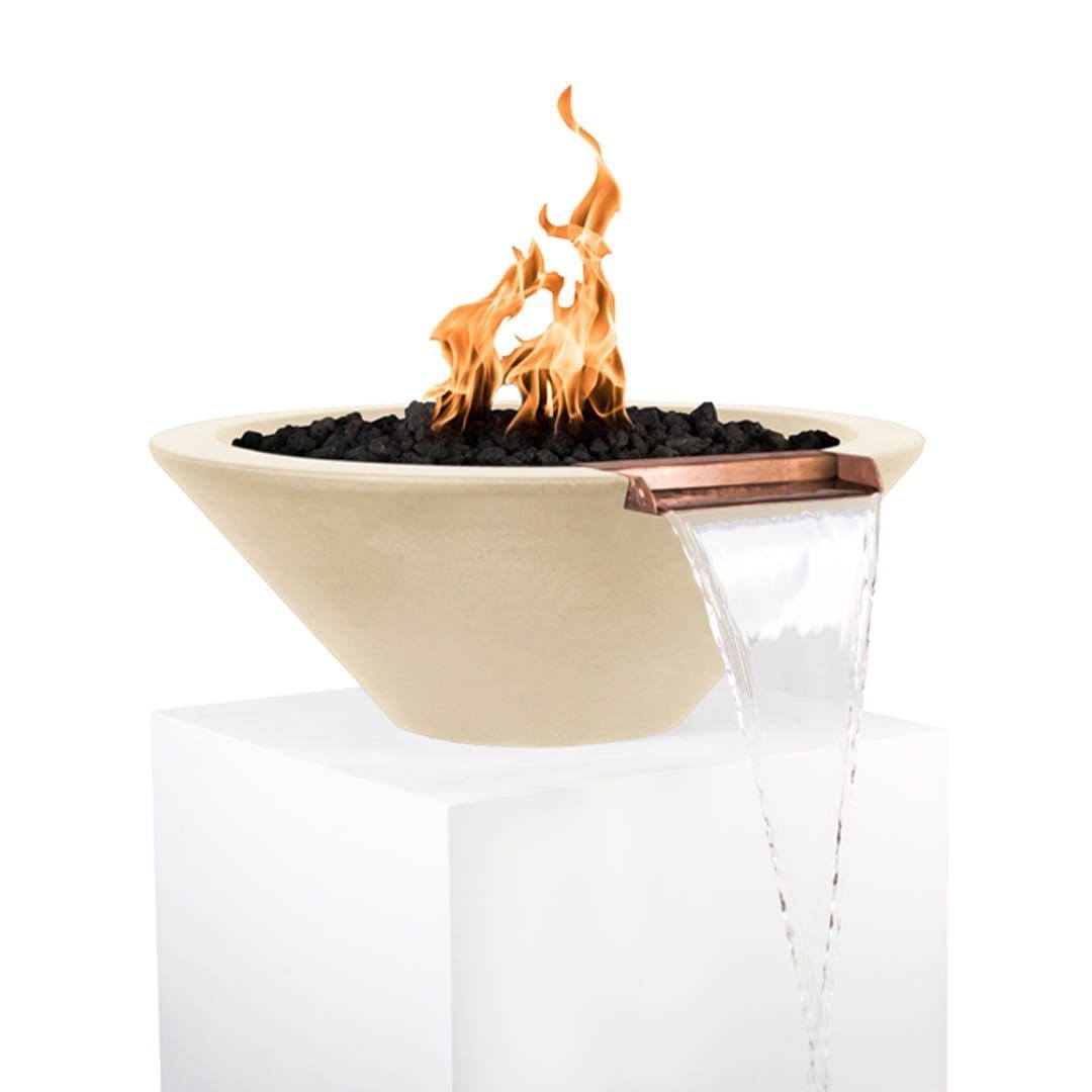 Cazo Fire &amp; Water Bowl - Vanilla