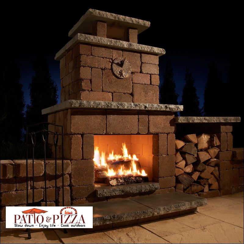 Necessories Compact Fireplace | DIY Outdoor Fireplace Kit