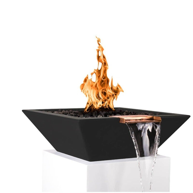 Maya Fire &amp; Water Bowl - Black