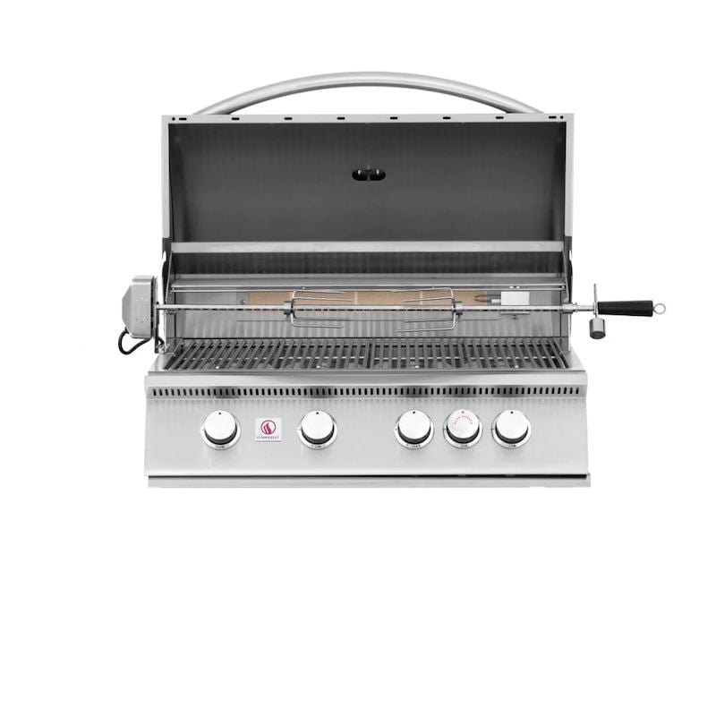 Summerset Sizzler 32&quot; Built-in Grill with Rotisserie