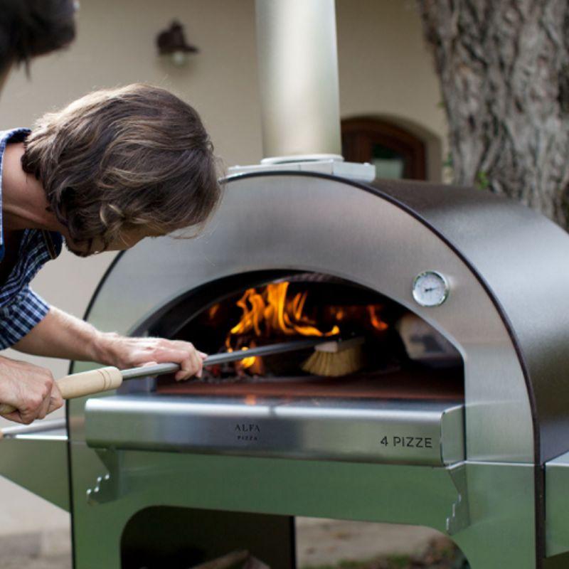 ALFA 4 Pizze Wood Fired Outdoor Pizza Oven