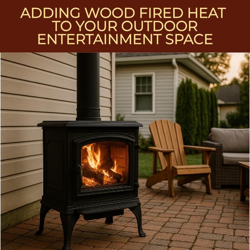 Outdoor Wood Fire Heater