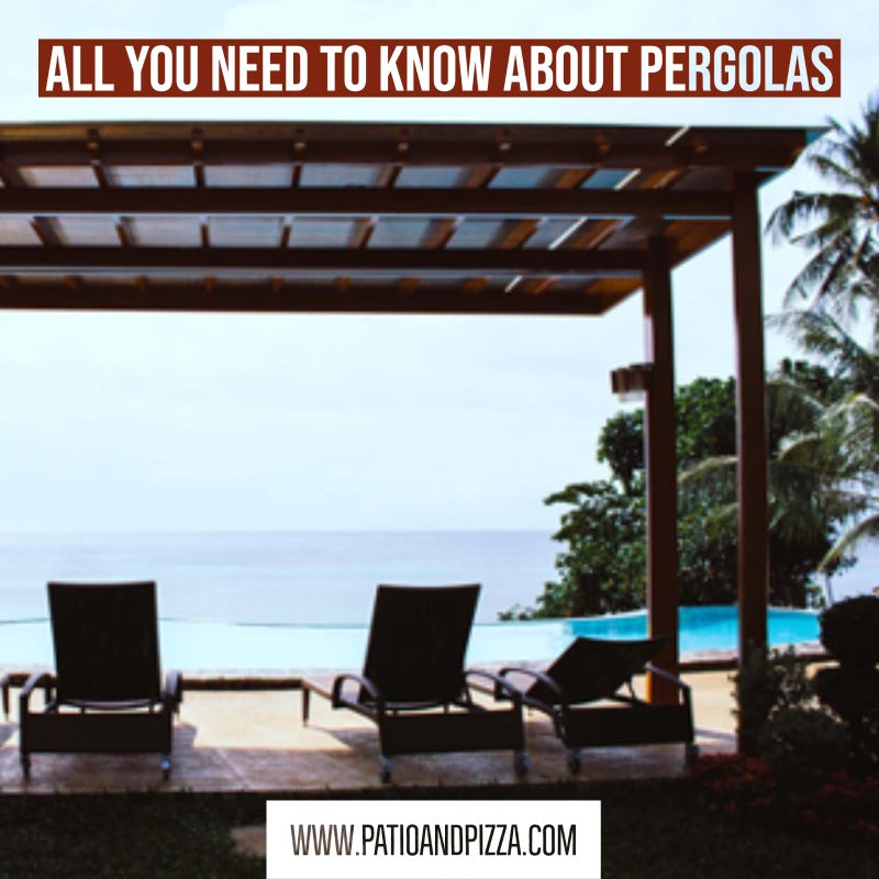 Relax under a pergola on the beach