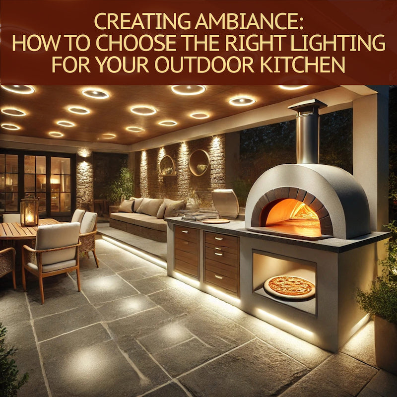 Creating Ambience: How to Choose the Right Lighting for Your Outdoor Kitchen
