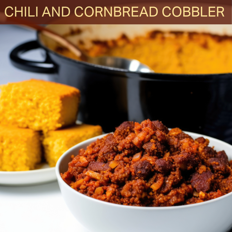 Chili and Cornbread Cobbler