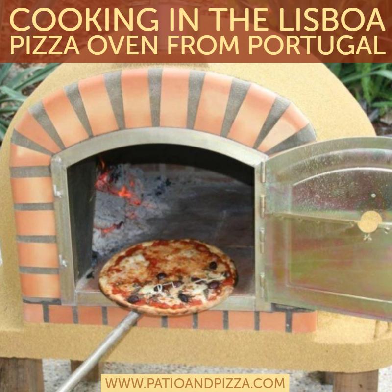 Cooking in the Lisboa Pizza Oven from Portugal