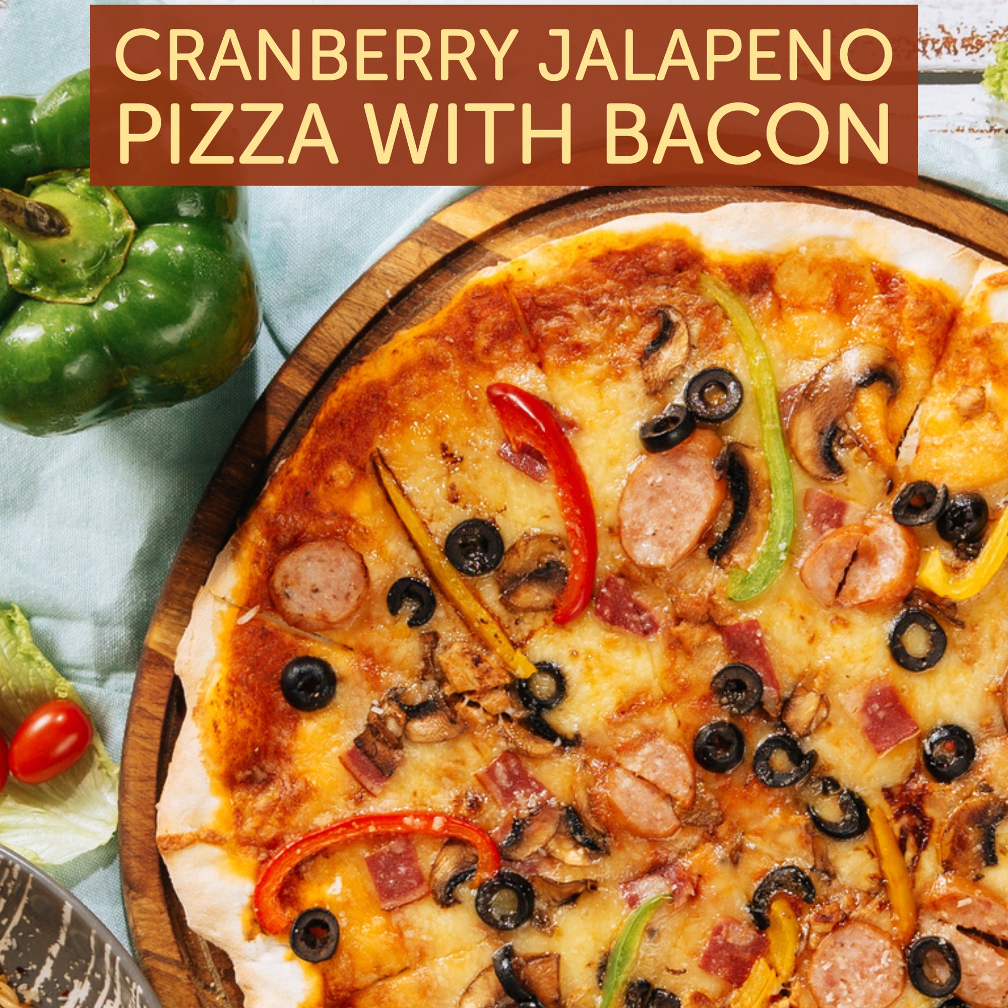 Cranberry Jalapeno Pizza