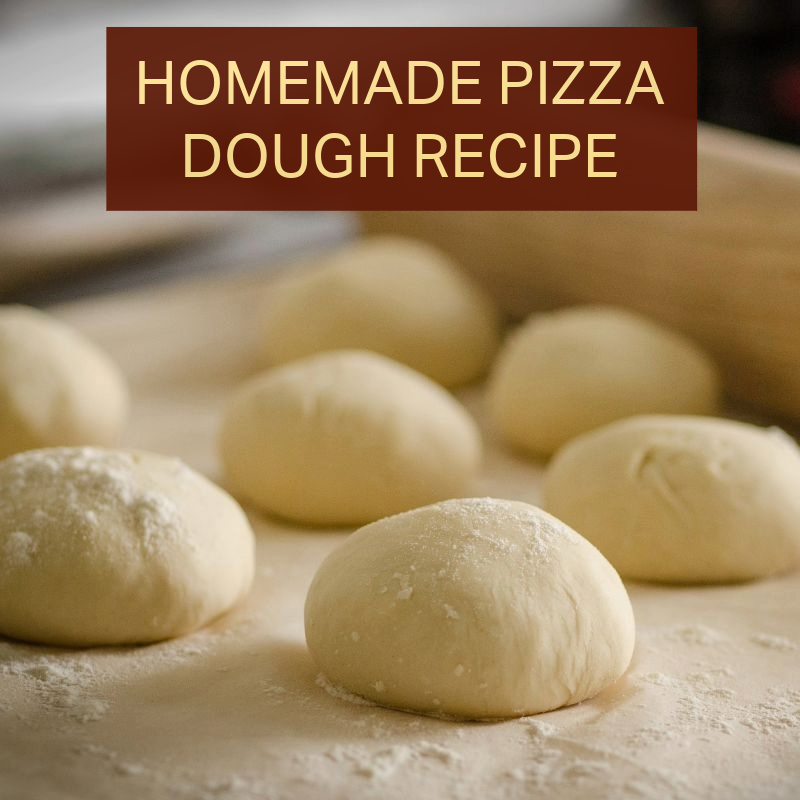 Homemade pizza dough recipe