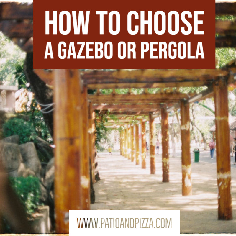 How to choose a gazebo or pergola for your home