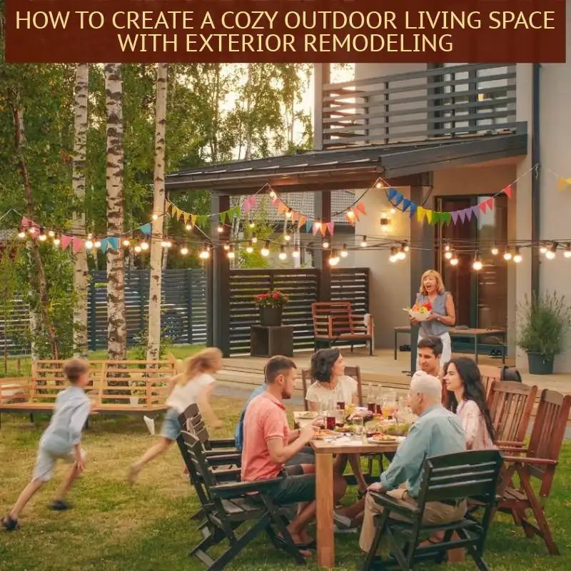Use Exterior Remodeling to Create a Cozy Outdoor Living Space - Patio ...
