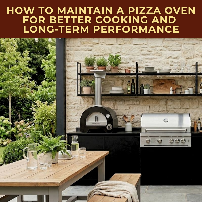 Gas Pizza Oven Patio