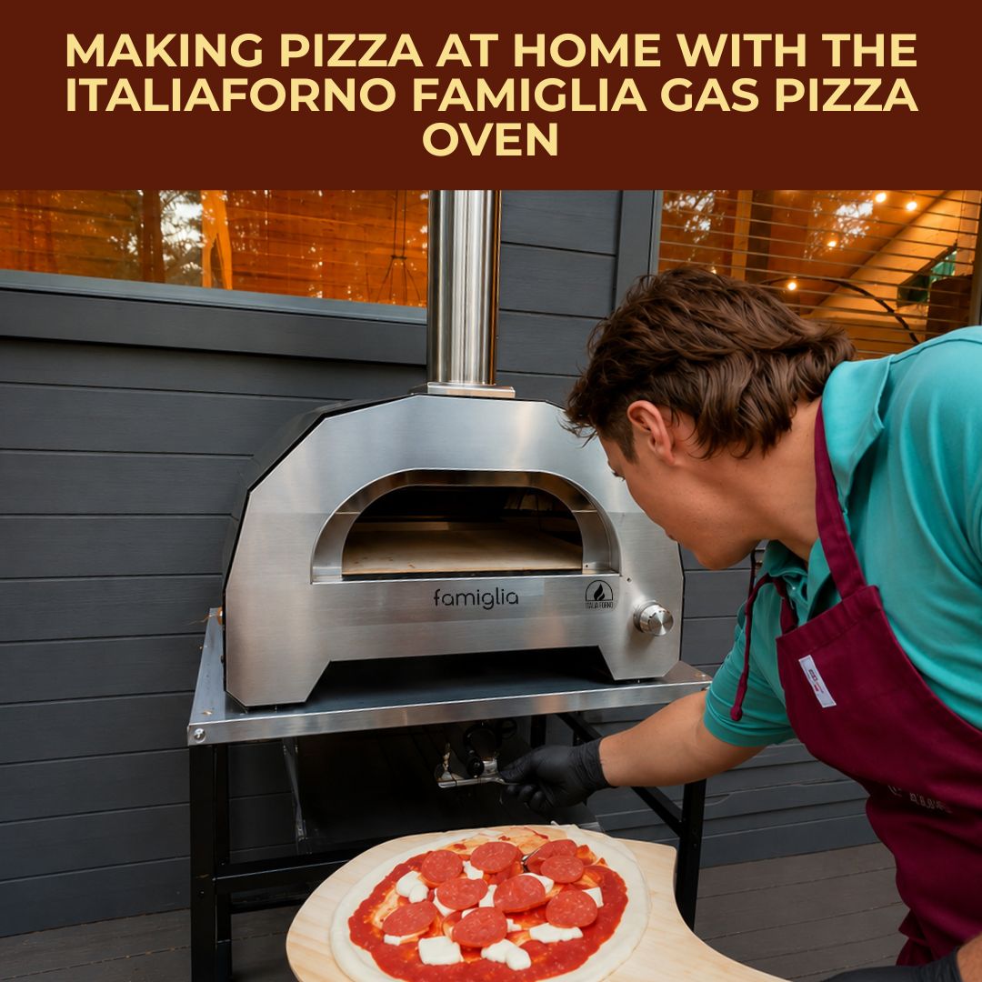 How to Make Pizza at Home with the ItaliaForno Famiglia Gas Pizza Oven