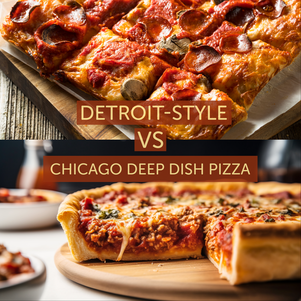 Detroit vs. Chicago Pizza Battle of the Pies Patio & Pizza Outdoor