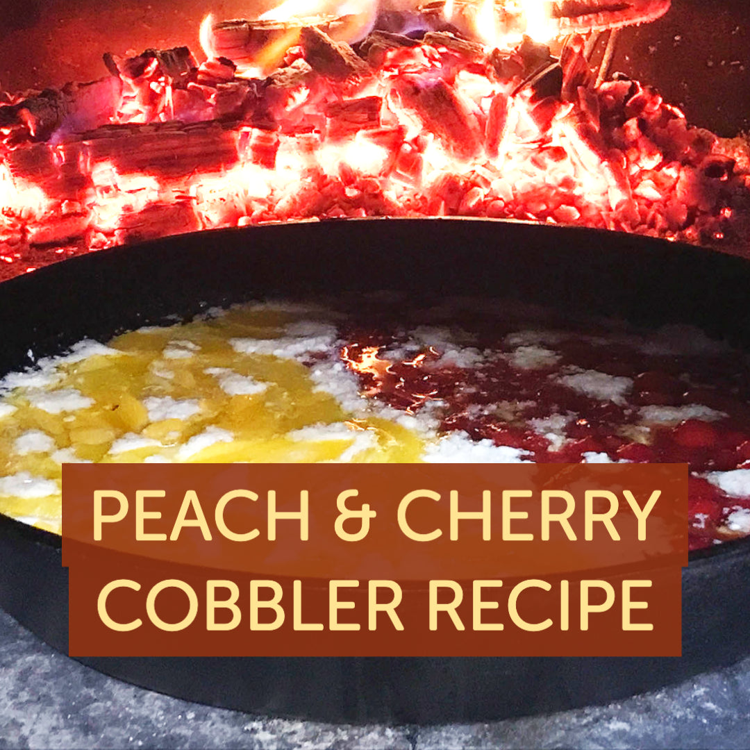 Peach & Cherry Cobbler Recipe