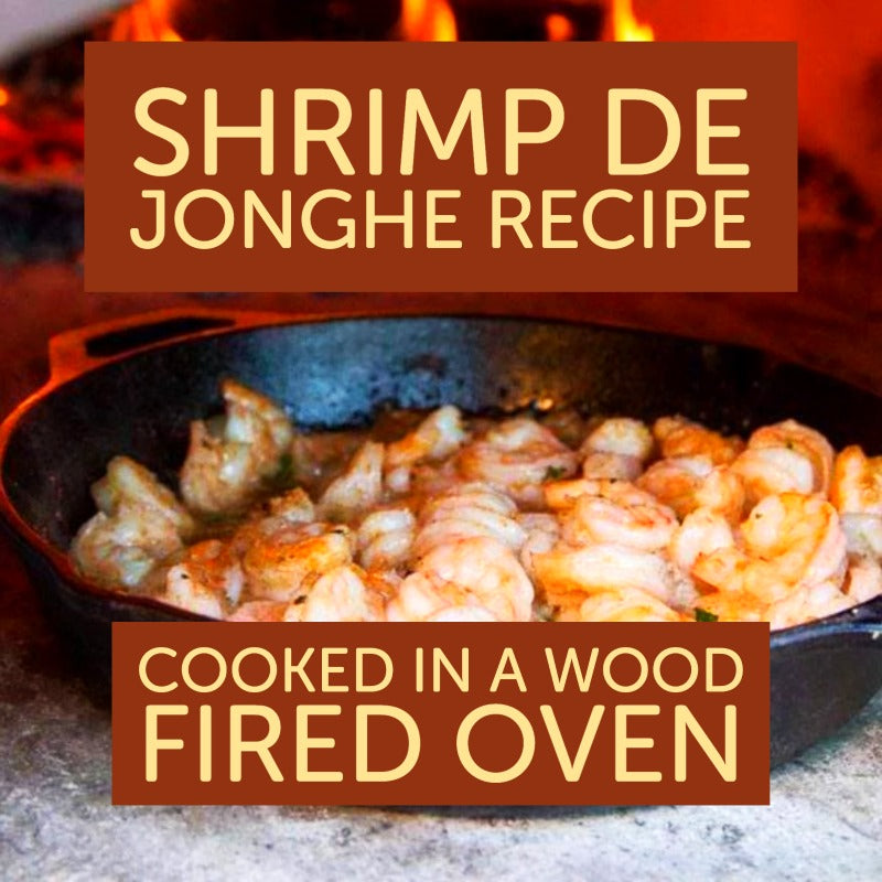 Shrimp De Jonghe Recipe in Wood Fired Oven