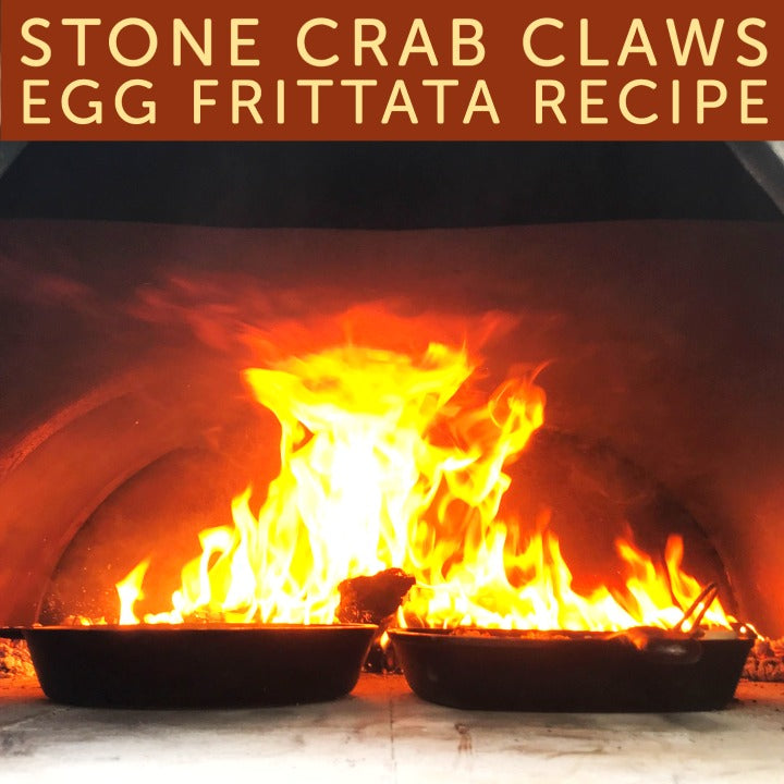 Stone Crab Claws Egg Frittata Recipe