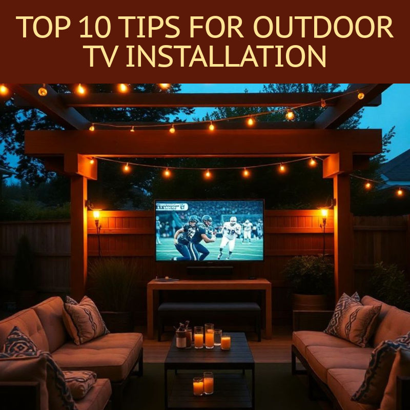 Top 10 Tips for Outdoor TV Installation