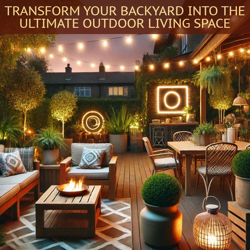 Lights for terrace garden best sale