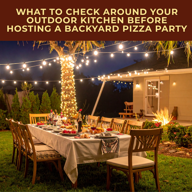 Backyard Pizza Party