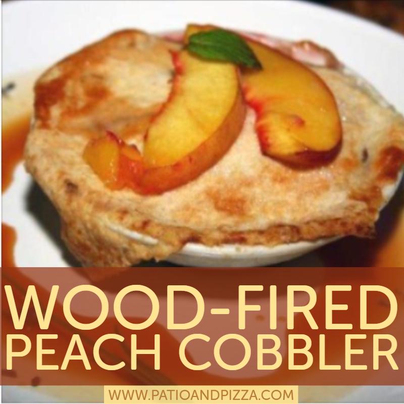 Wood-Fired Peach Cobbler