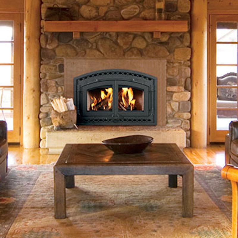 Wood fireplace by Superior 