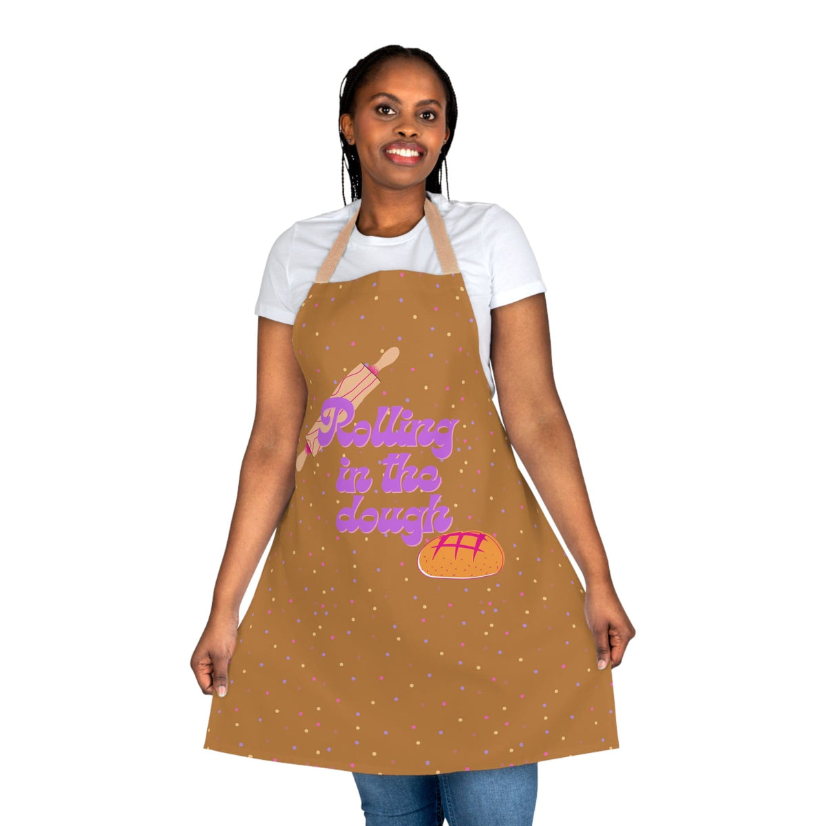 &quot;Rolling in the Dough&quot; Baking Apron