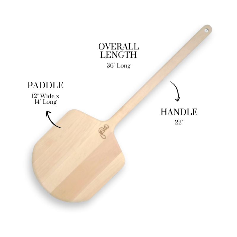 12" Basswood Brick Oven Perfect Peel