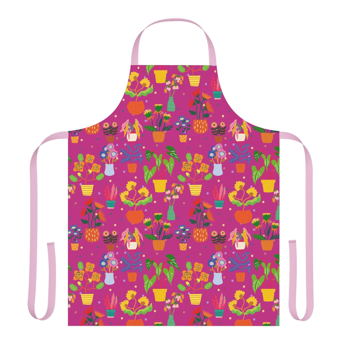 &quot;Potted Plants&quot; Baking Apron