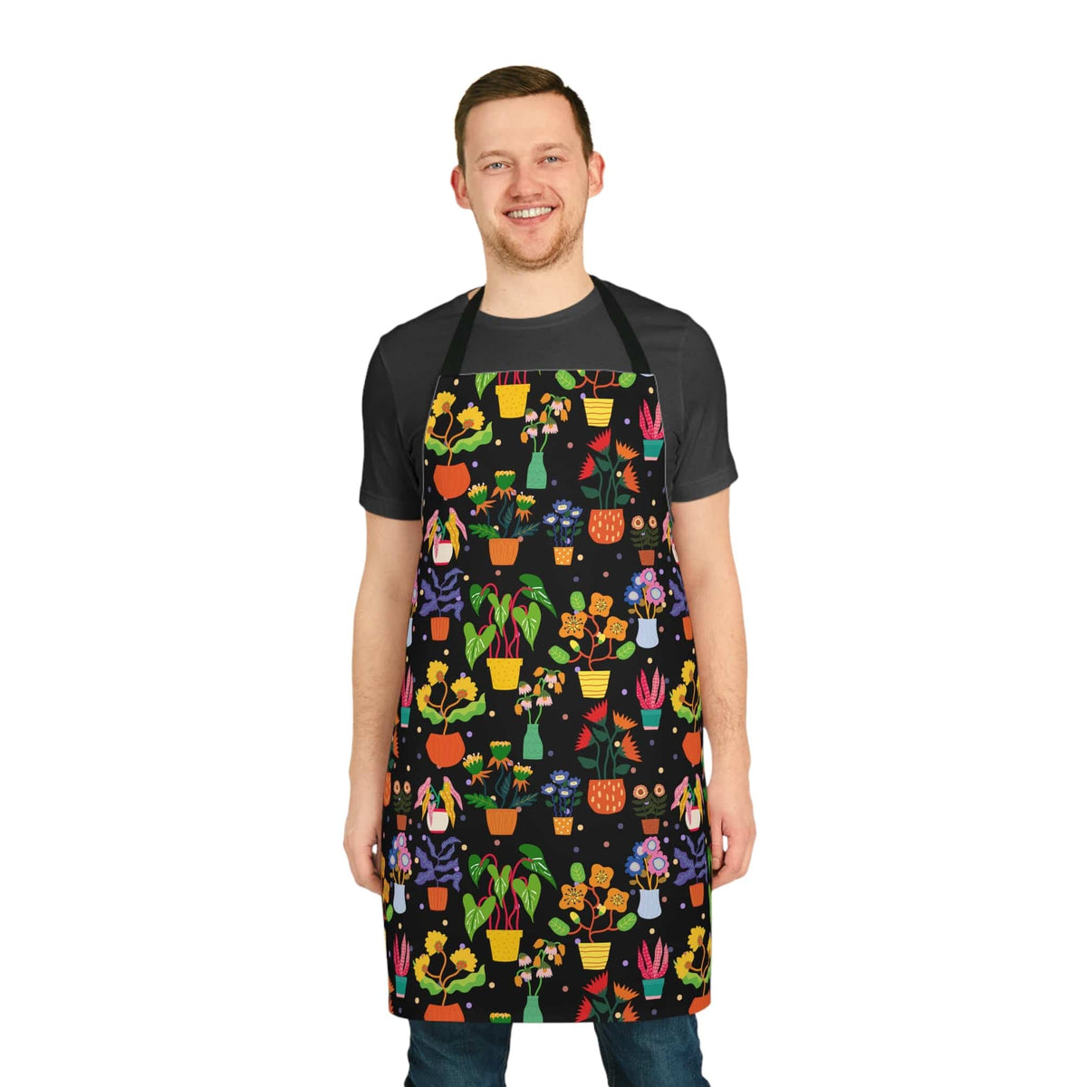 &quot;Potted Plants&quot; Baking Apron