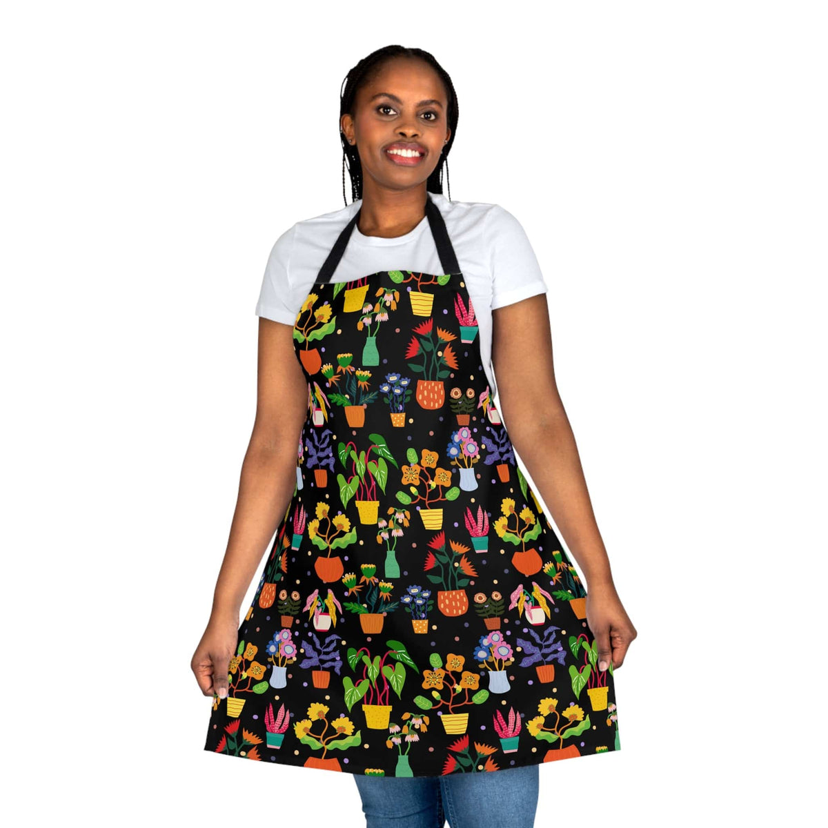 &quot;Potted Plants&quot; Baking Apron