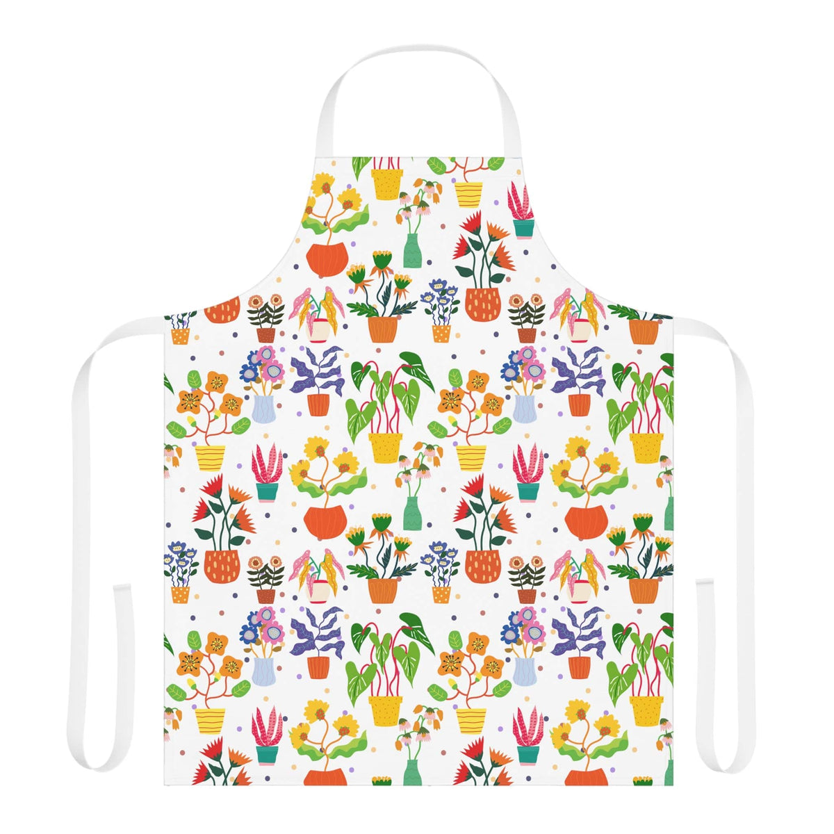 &quot;Potted Plants&quot; Baking Apron