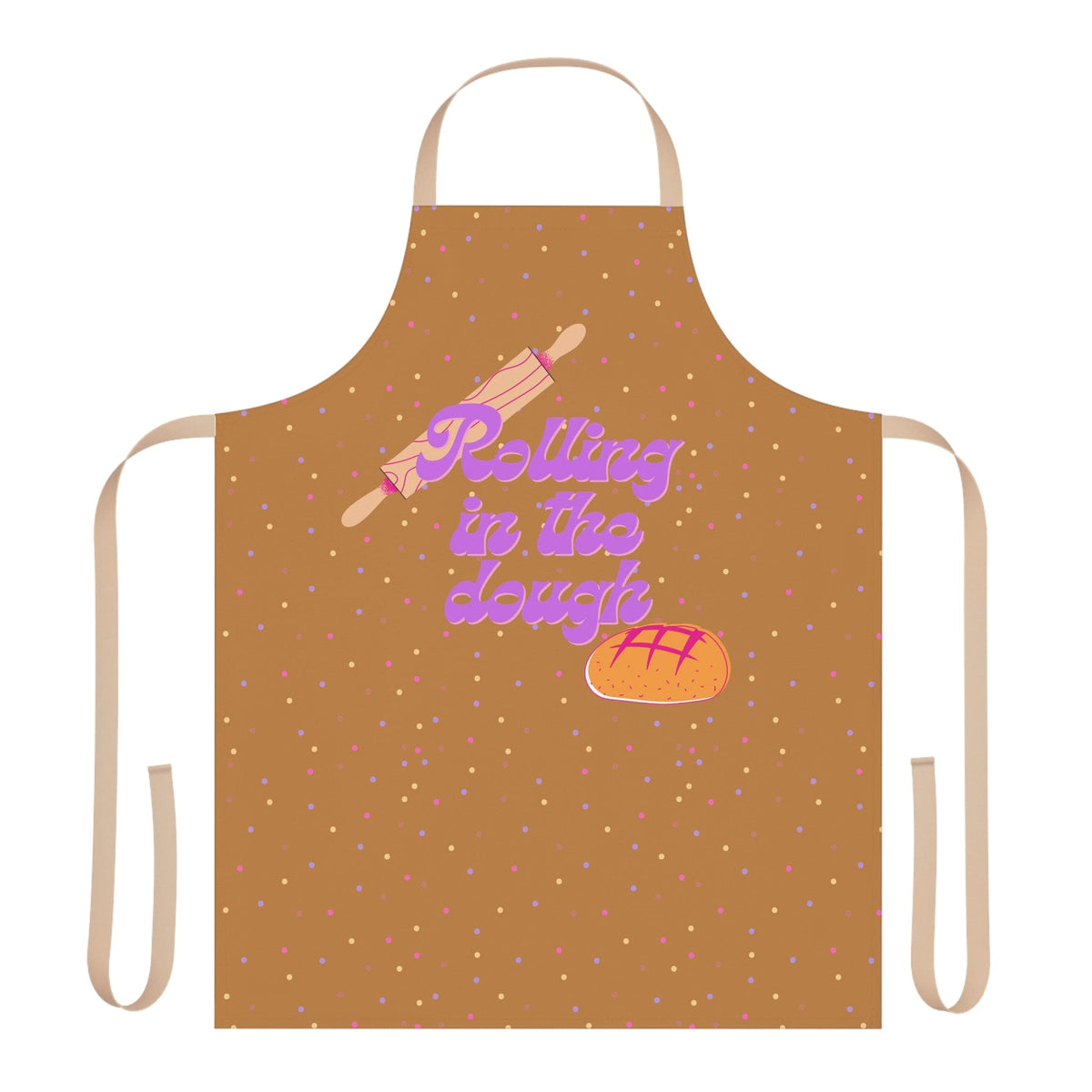 &quot;Rolling in the Dough&quot; Baking Apron