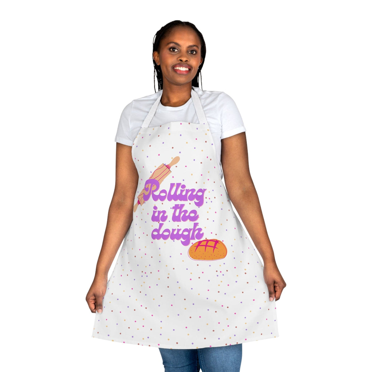 &quot;Rolling in the Dough&quot; Baking Apron